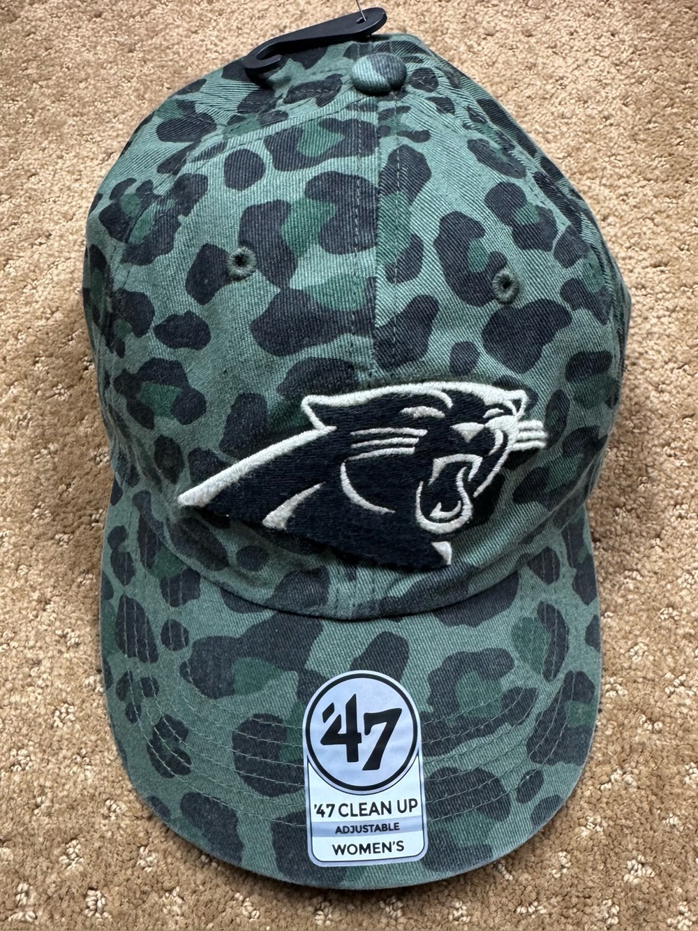 Women's '47 Clean Up Hat featuring a Carolina Panthers